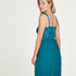 Slipdress Modal Lace mit Spitze, Gr&uuml;n
