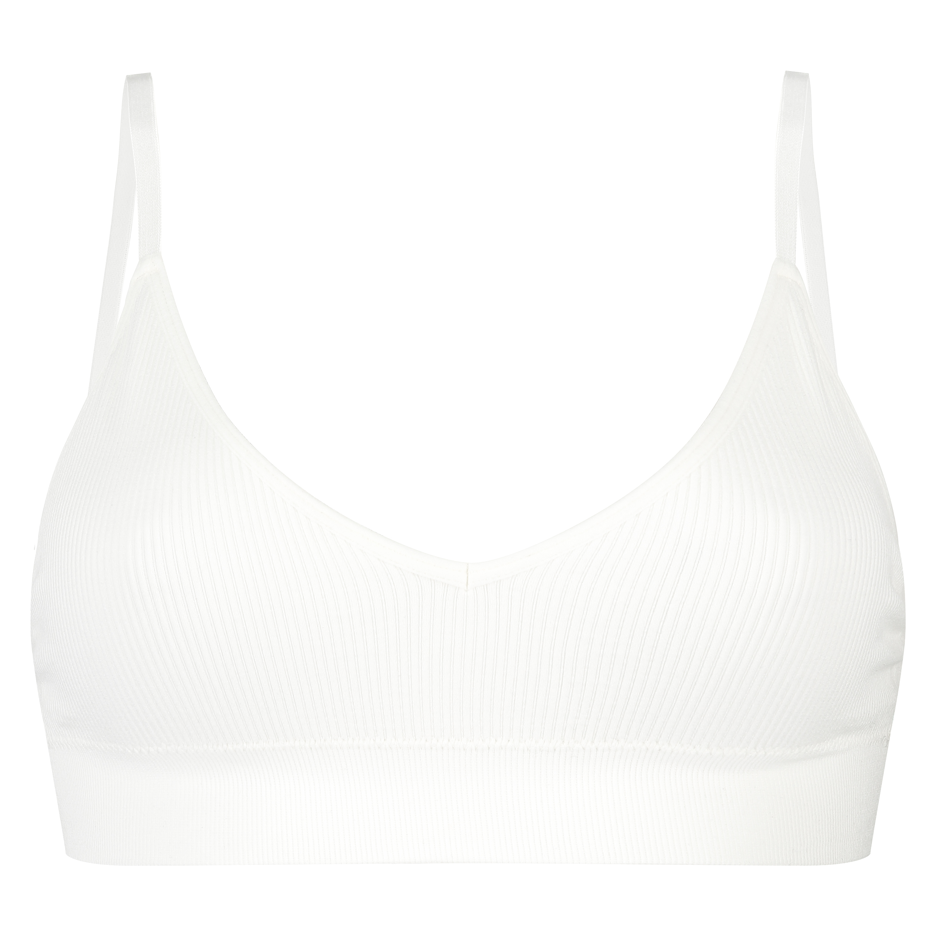 Nahtloser Bralette, Wei&szlig;, main
