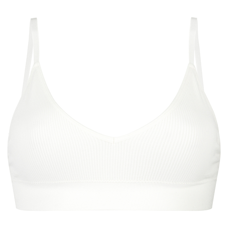 Nahtloser Bralette, Wei&szlig;