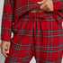 Pyjamahose aus Flanell, Rot