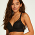 Soutien-gorge sans armatures pr&eacute;form&eacute; Dana, Noir