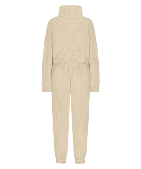 Onesie Fleece, Beige