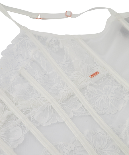 Bustier Cesca, Blanc