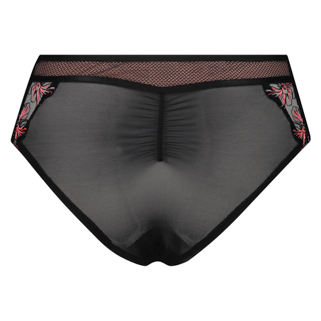 High-waist Brazilian Duckie, Schwarz