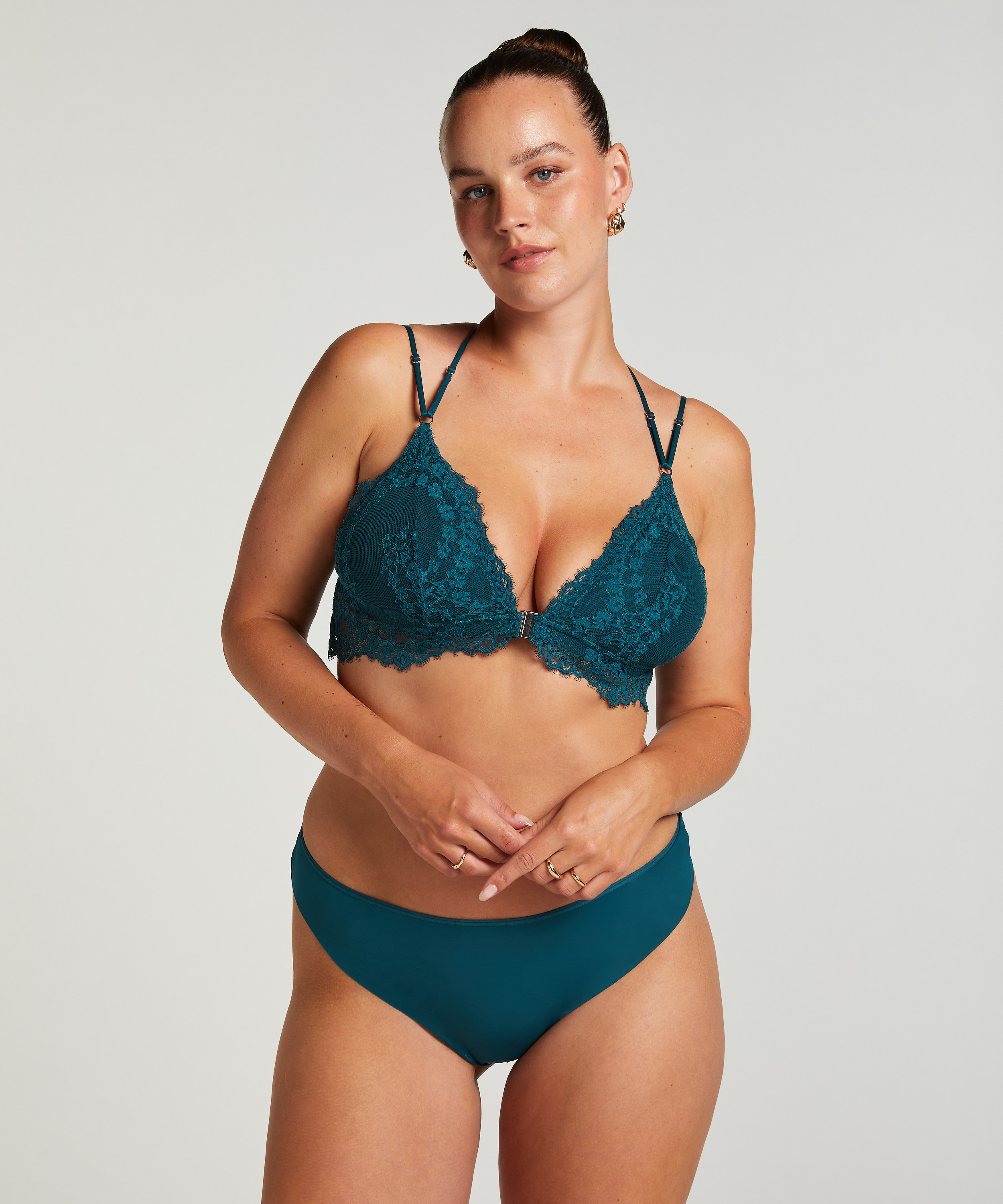 Invisible String Lace Back, Blau, main