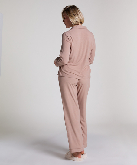 Essential-Jacke gerippt, Beige