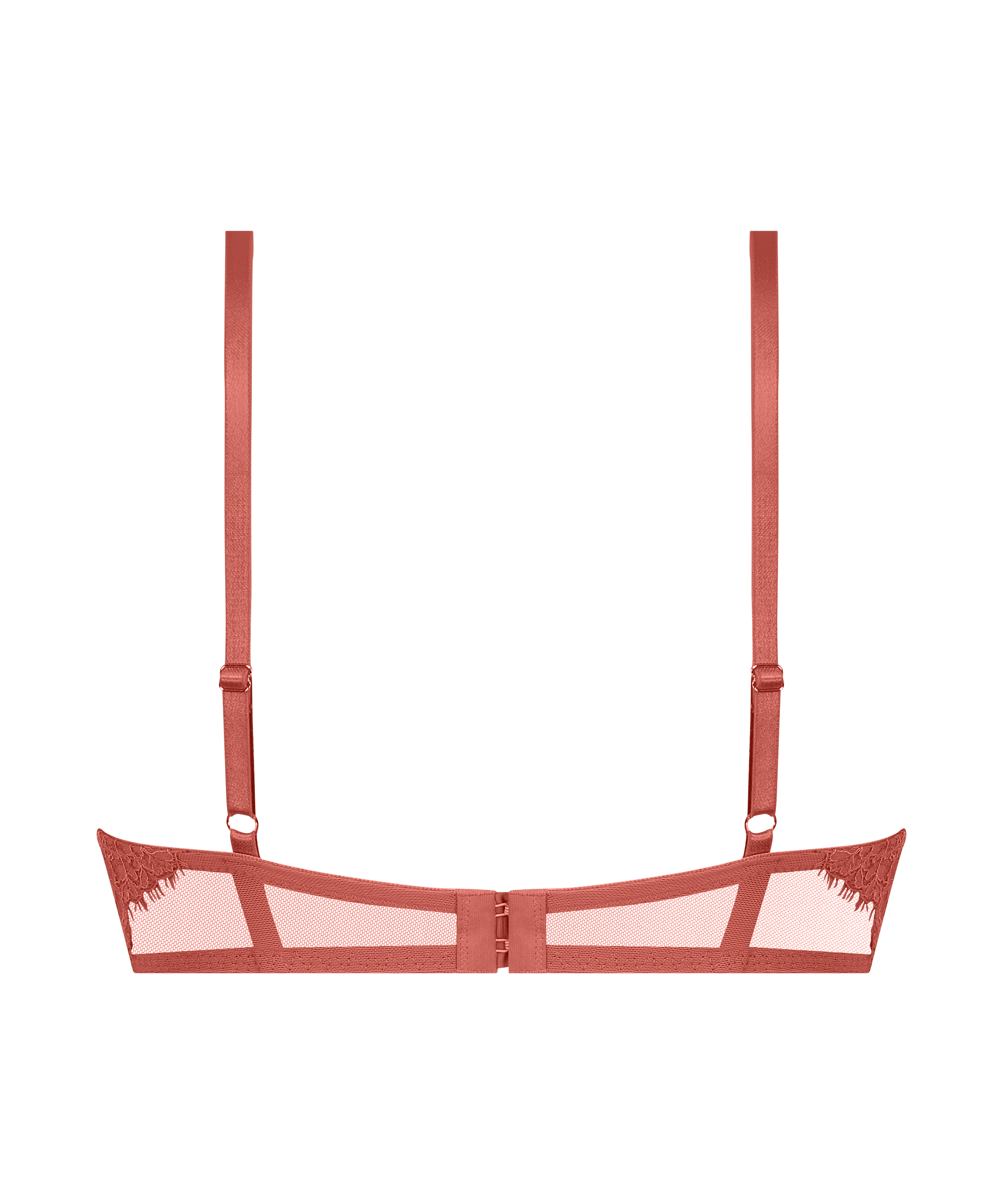 Unwattierter Bügel-BH Arabella, Rot, main