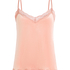 Cami Top Velours Lace, Rose