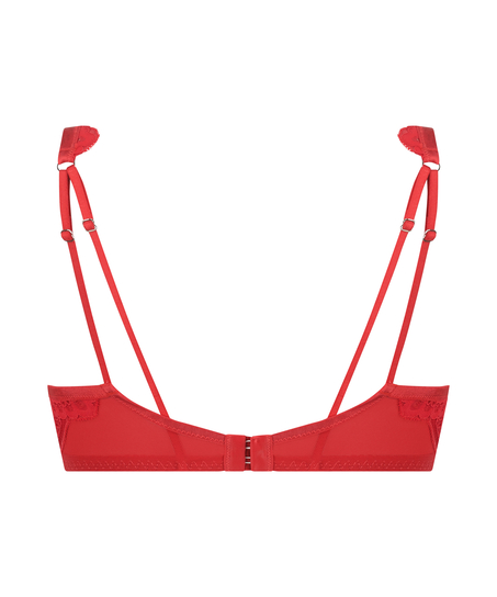 Soutien-gorge &agrave; armatures non-pr&eacute;form&eacute; Philomena, Rouge