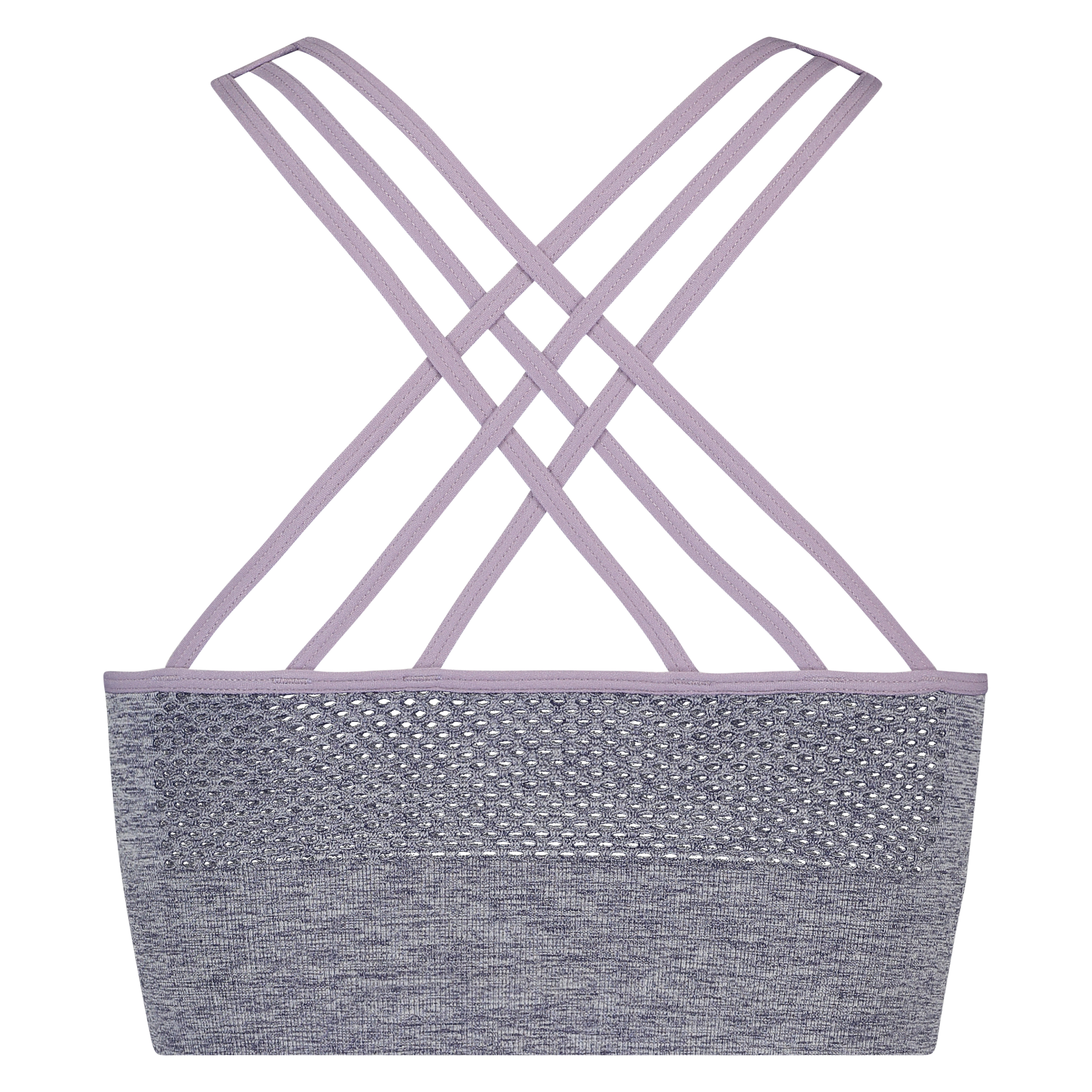 Soutien-gorge de sport HKMX Highneck Level 2 ombre, Bleu, main