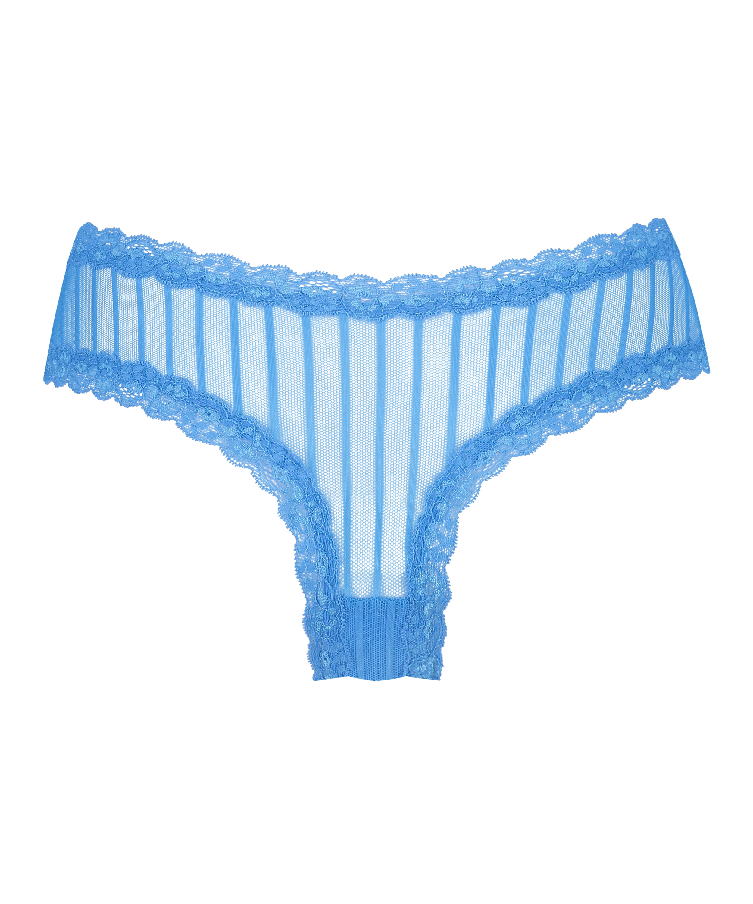 Brazilian V-shape mesh, Blau, main