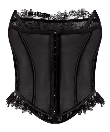 Bustier Julia , Schwarz