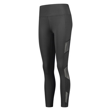 Legging de sport taille haute HKMX maillage, Noir