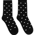 Crew-Socken aus Modal, Schwarz