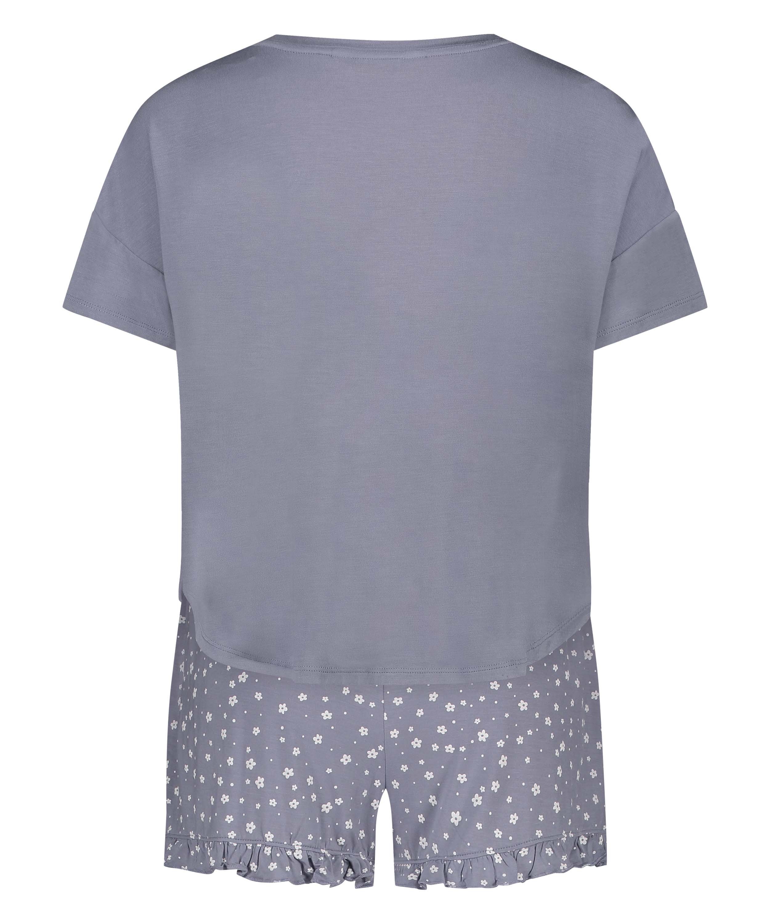 Ensemble de pyjama court, Violet, main