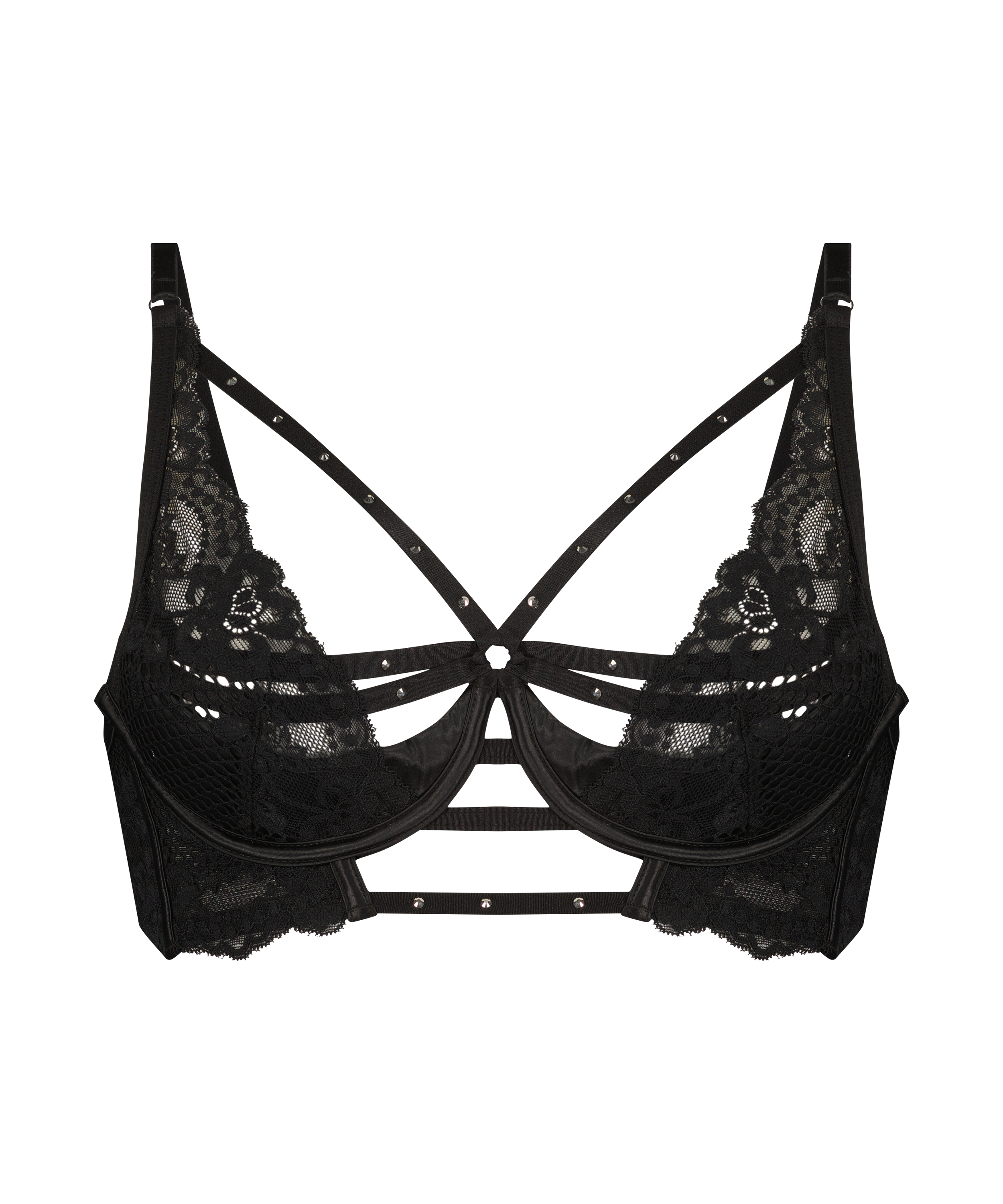 Soutien-gorge corbeille &agrave; armatures pr&eacute;form&eacute; Monroe, Noir, main