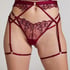 Porte-jarretelles Scarlett, Rouge