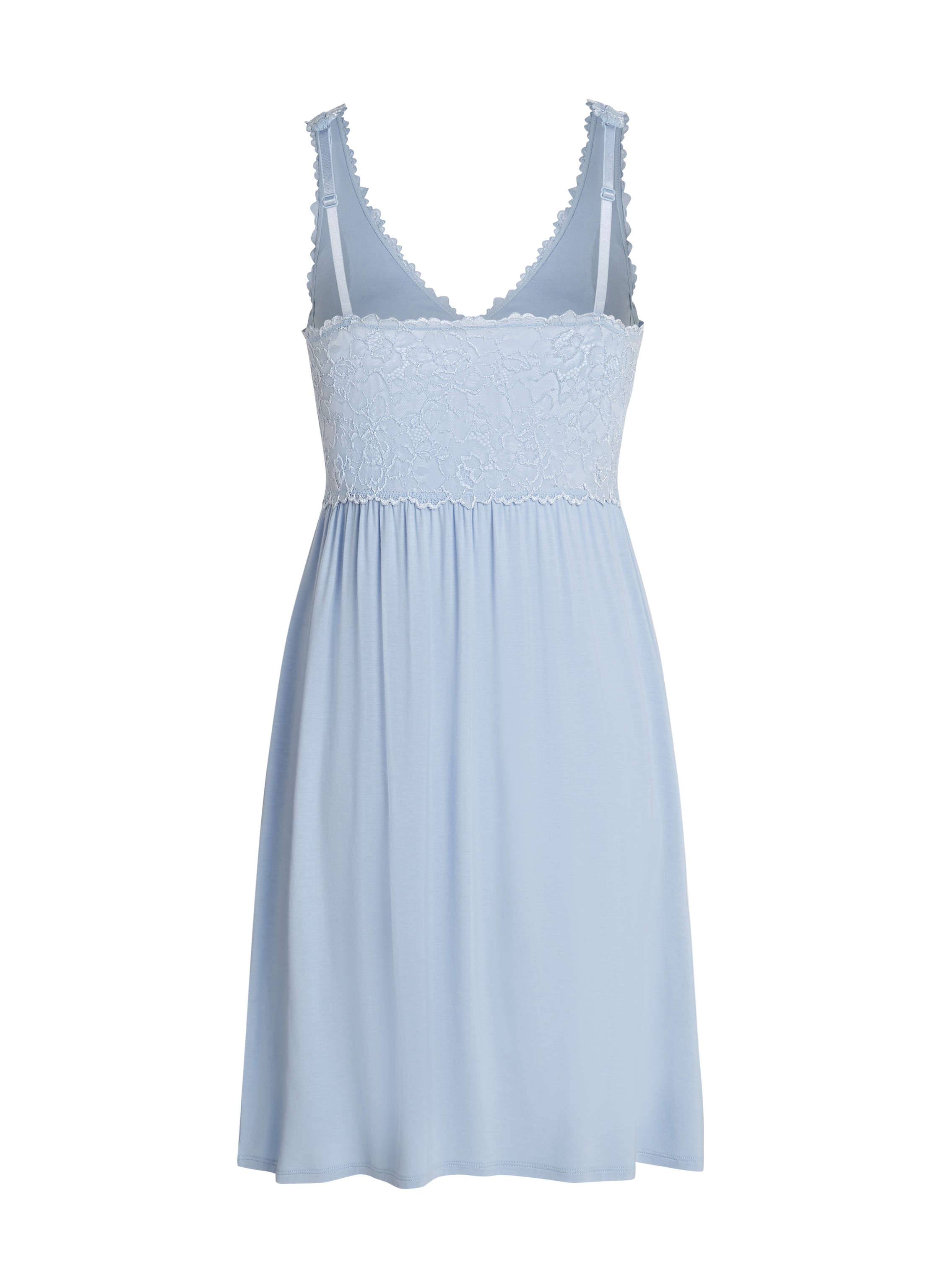 Slipdress Nora Lace, Blau, main