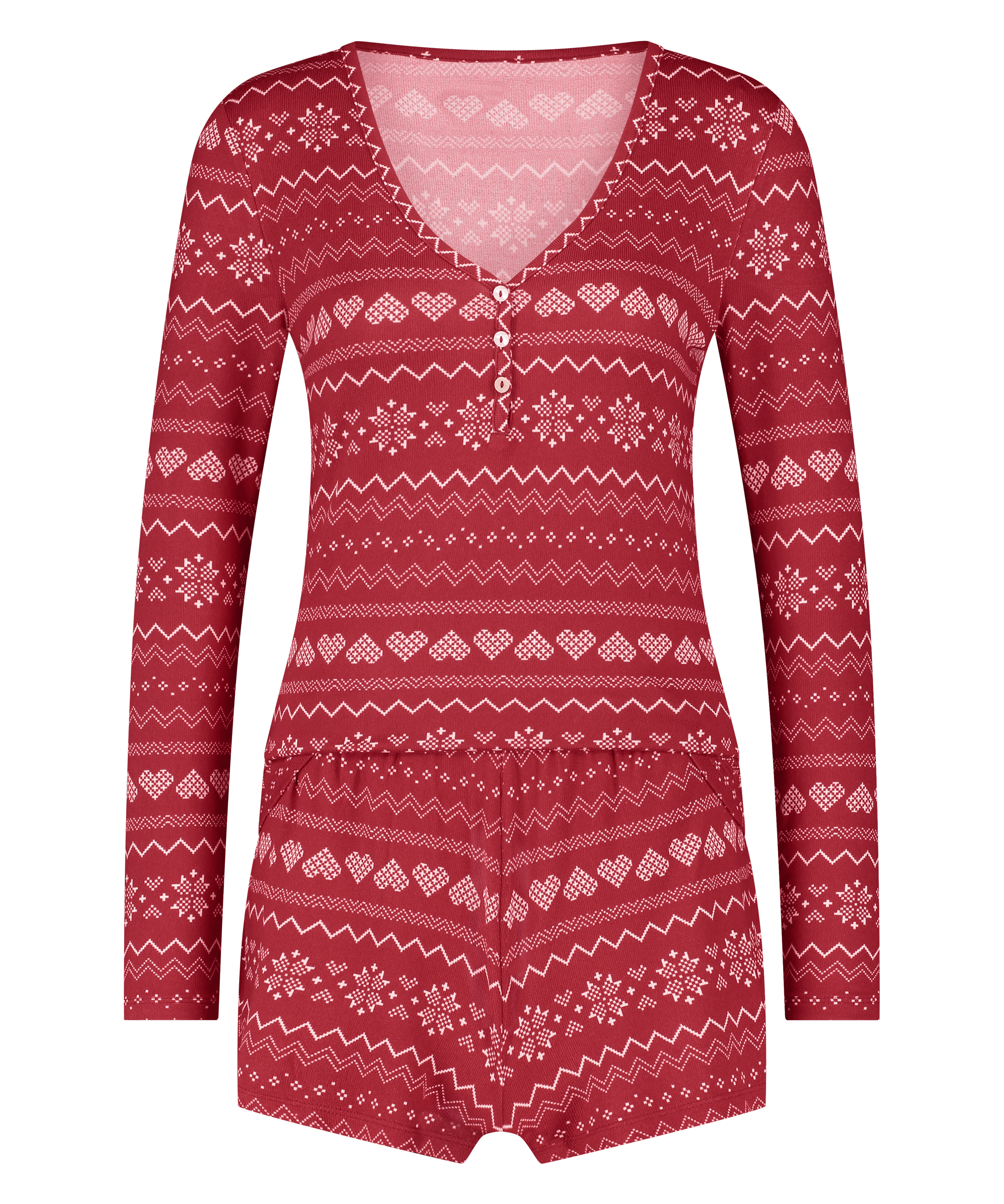 Pyjama-Set, Rot, main