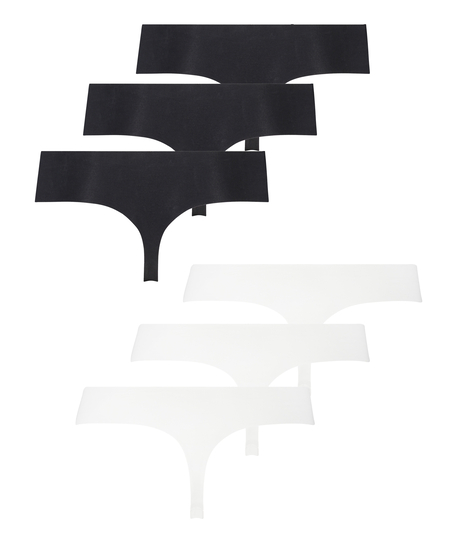 6er-Pack Invisible Strings, Weiß