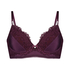 Soutien-gorge bustier &agrave; armatures pr&eacute;form&eacute; Lotte, Violet