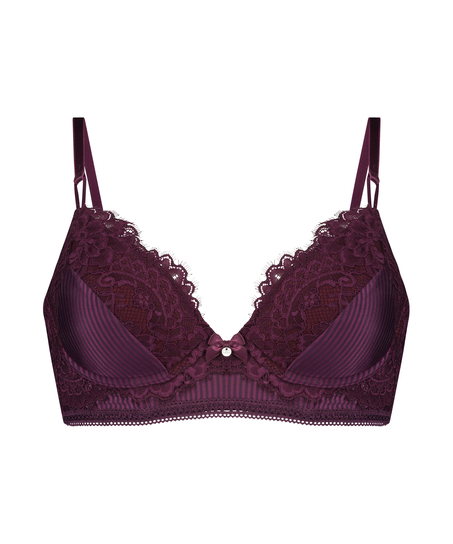 Soutien-gorge bustier &agrave; armatures pr&eacute;form&eacute; Lotte, Violet