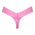 String en V taille extra basse, Rose