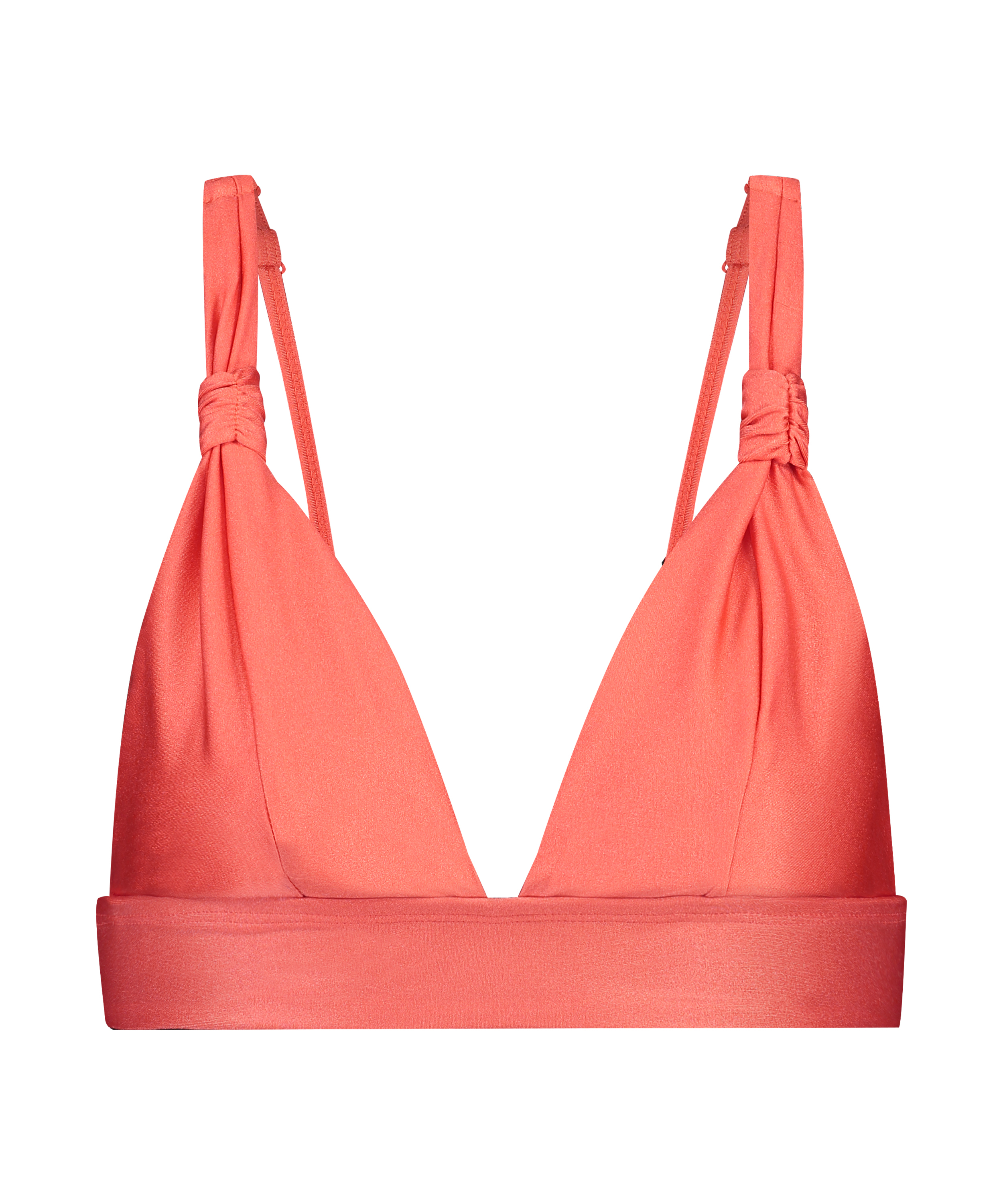 Triangel-Bikini-Top Luxe, Rot, main
