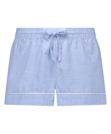 Shorts Baumwolle, Blau