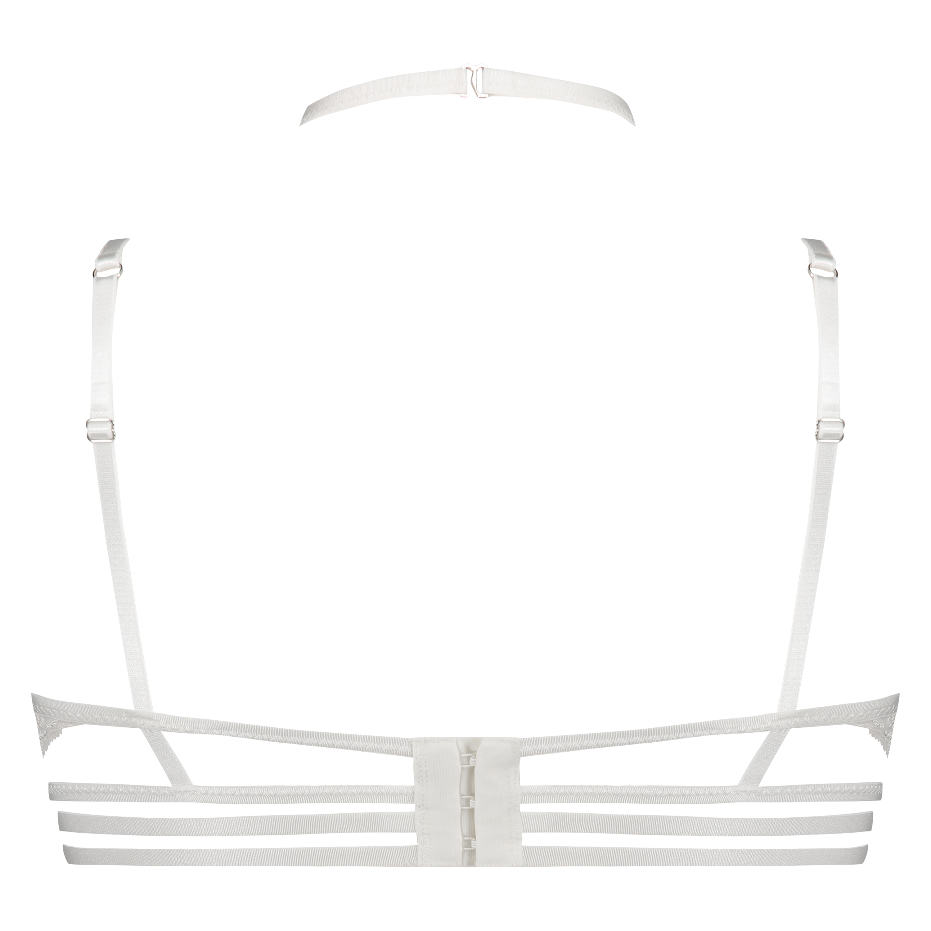 Soutien-gorge &agrave; armatures non-pr&eacute;form&eacute; Chasity, Blanc, main