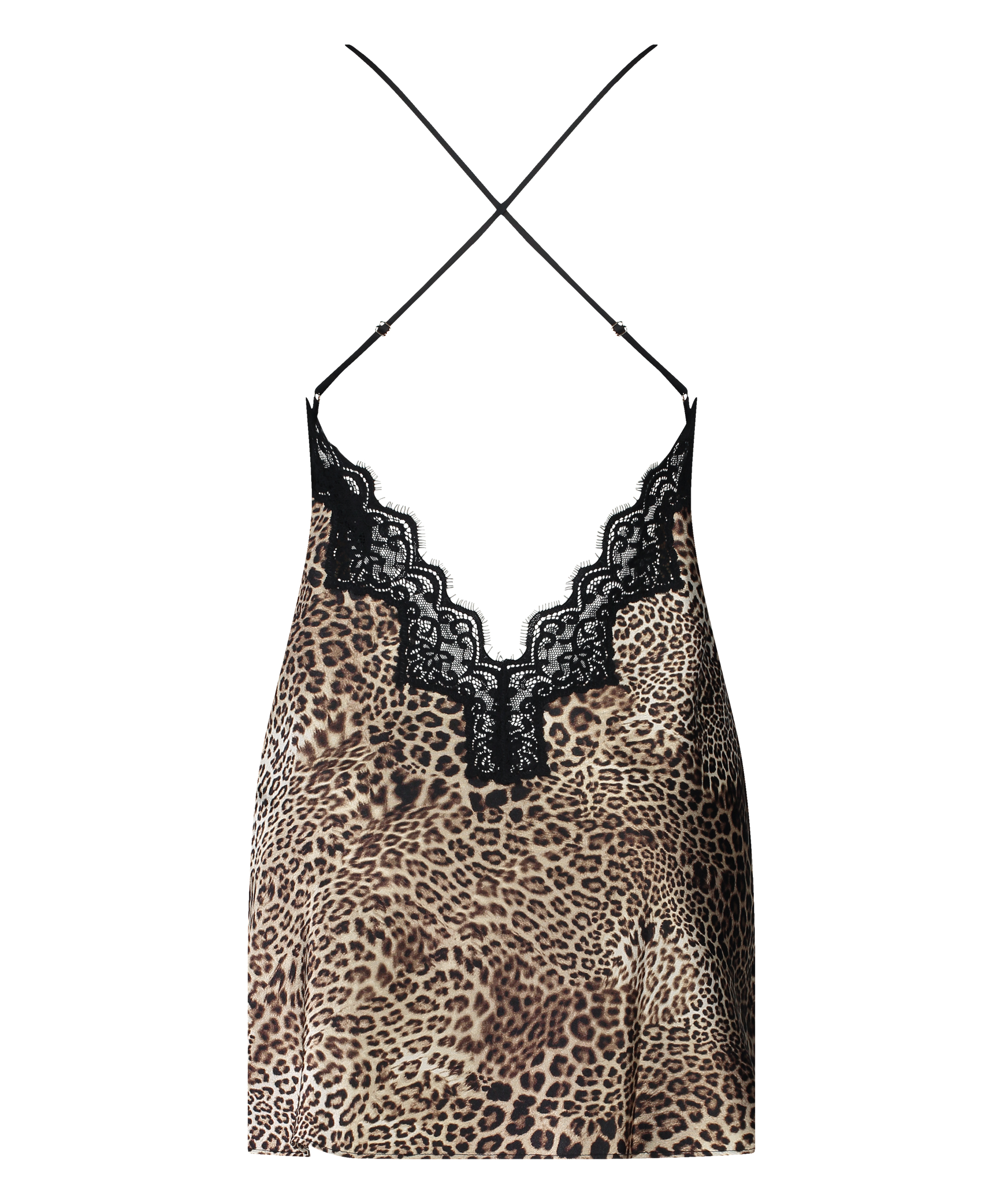 Slipdress Mya, Schwarz, main