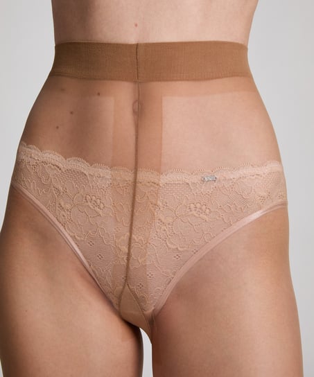 Collants 15 Denier Anti-ladder, Beige