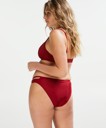 Slip de Bikini Rio Pagoda, Rouge