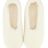Ballerines Cosy, Blanc