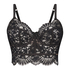Soutien-gorge non-rembourré à armatures préformé longline Jamie, Noir
