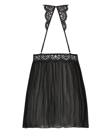 Baby-doll Chiffon, Noir