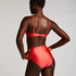 Vorgeformtes Bügel-Bikinitop Luxe Cup E +, Rot