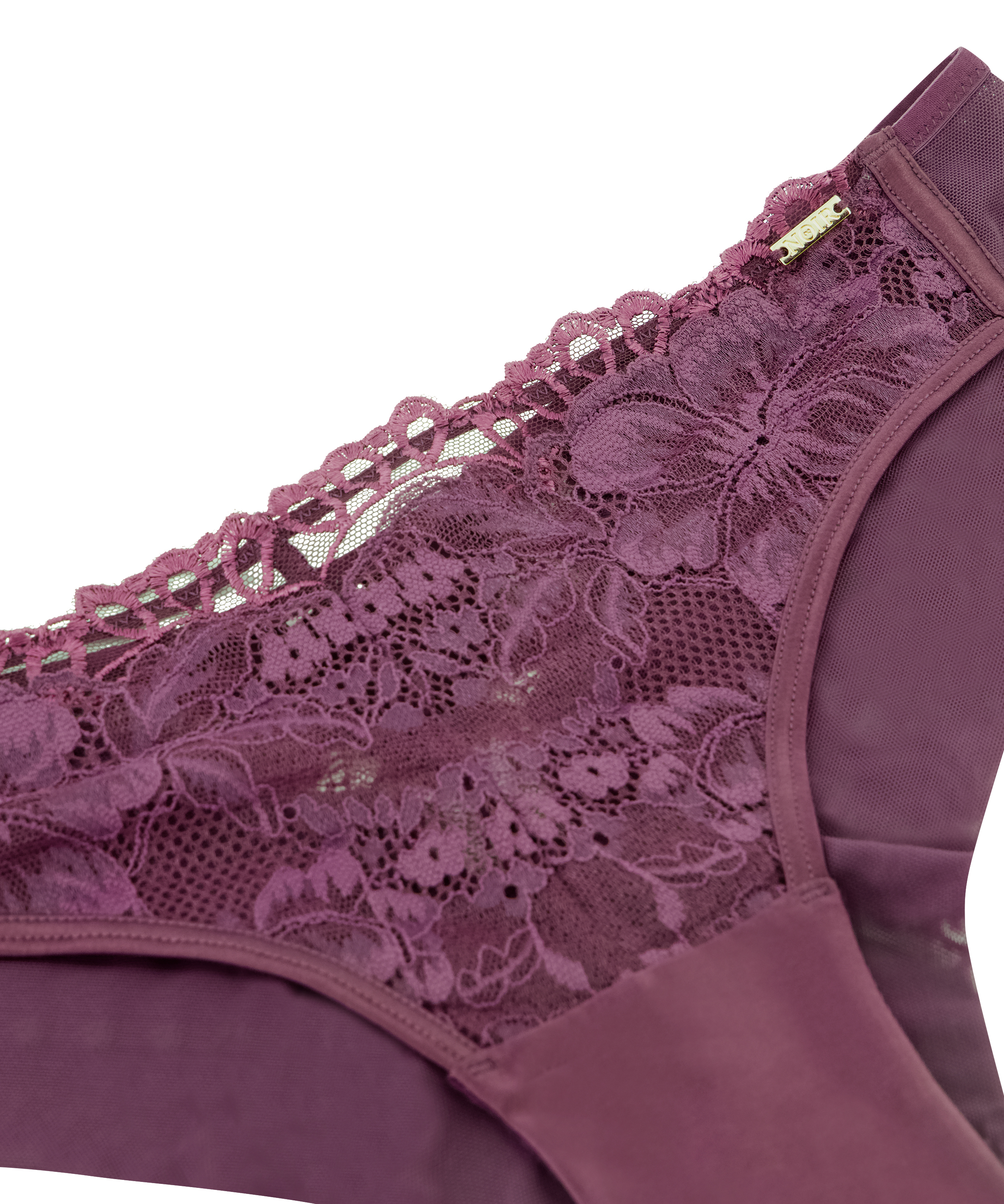 Slip brésilien Samra, Violet, main