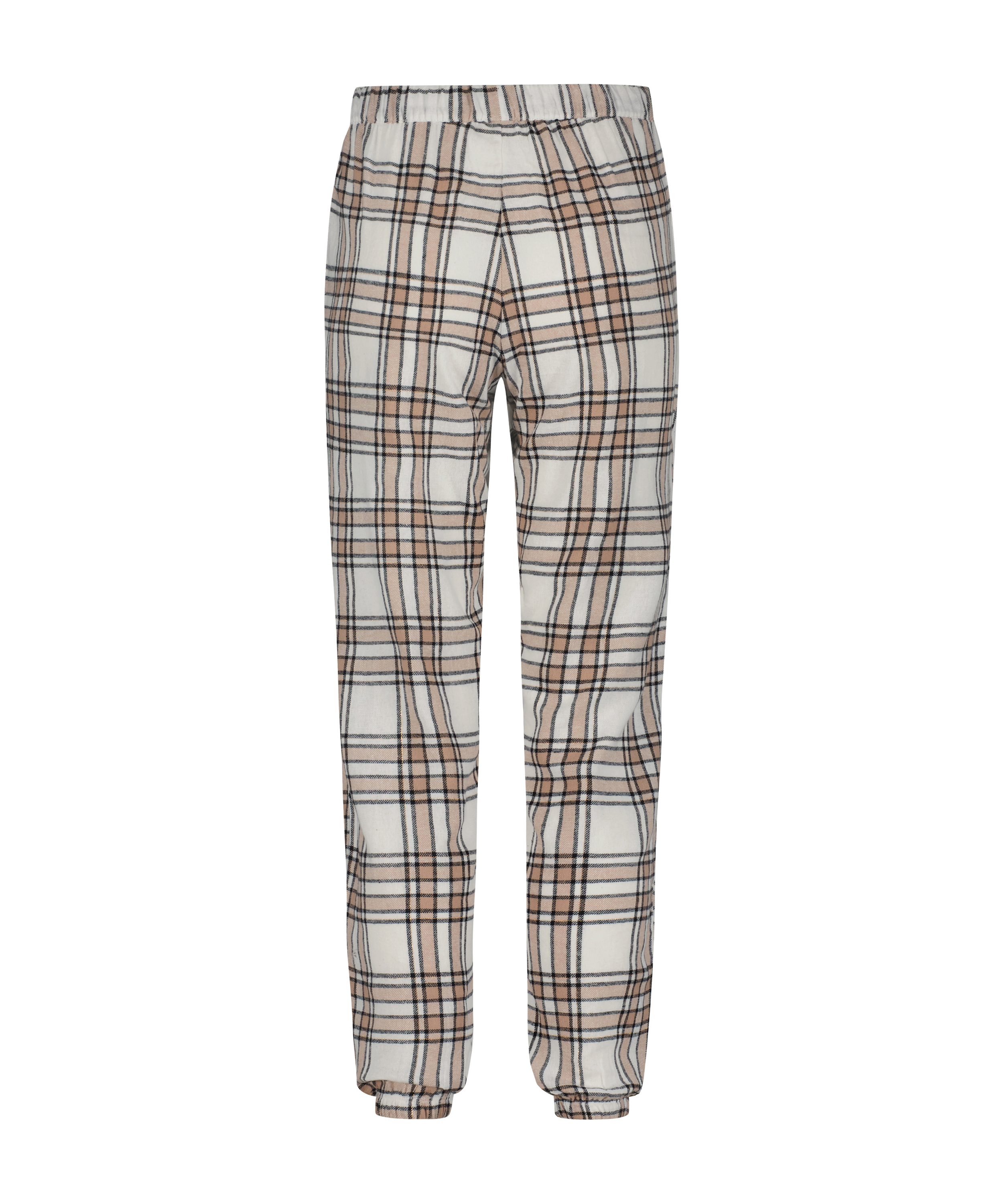 Pantalon de Pyjama Flanel, Beige, main