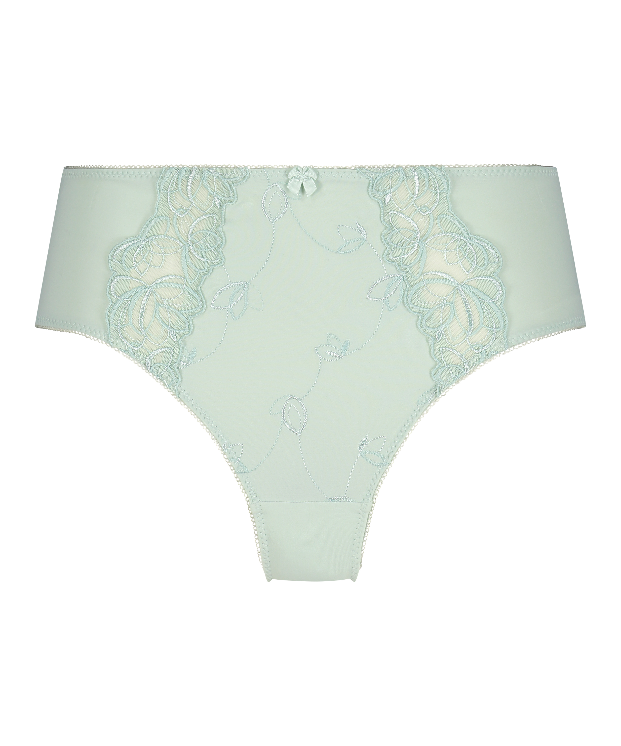Slip taille haute Diva, Vert, main