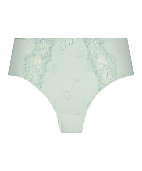 Slip taille haute Diva, Vert