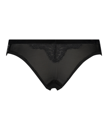 Slip br&eacute;silien Raine, Noir