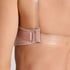Vorgeformter Bügel-BH Transparent Back, Beige