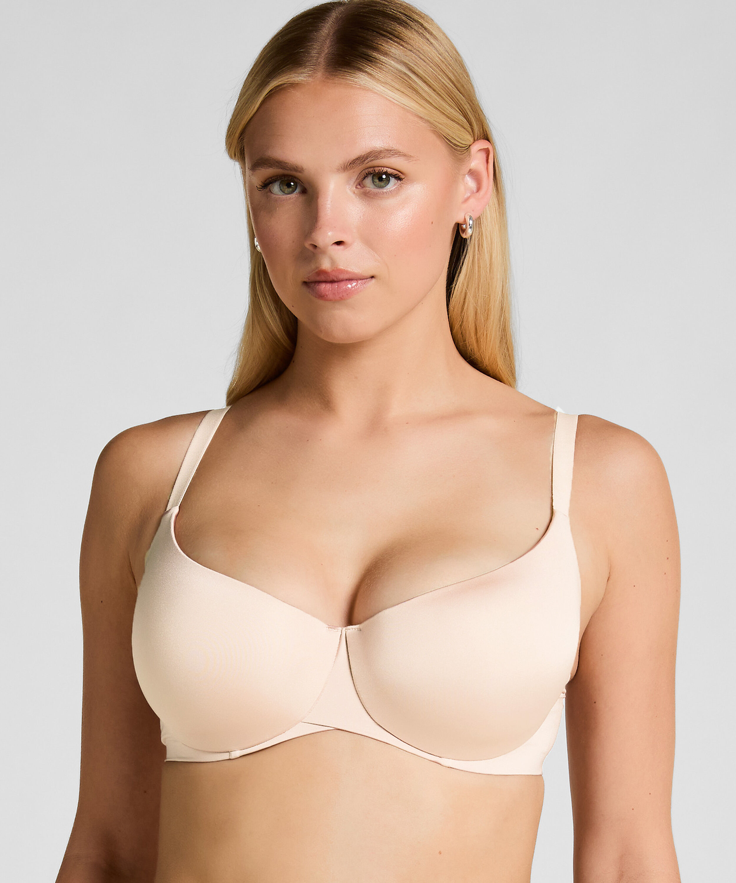 Vorgeformter Bügel-BH Smooth, Beige
