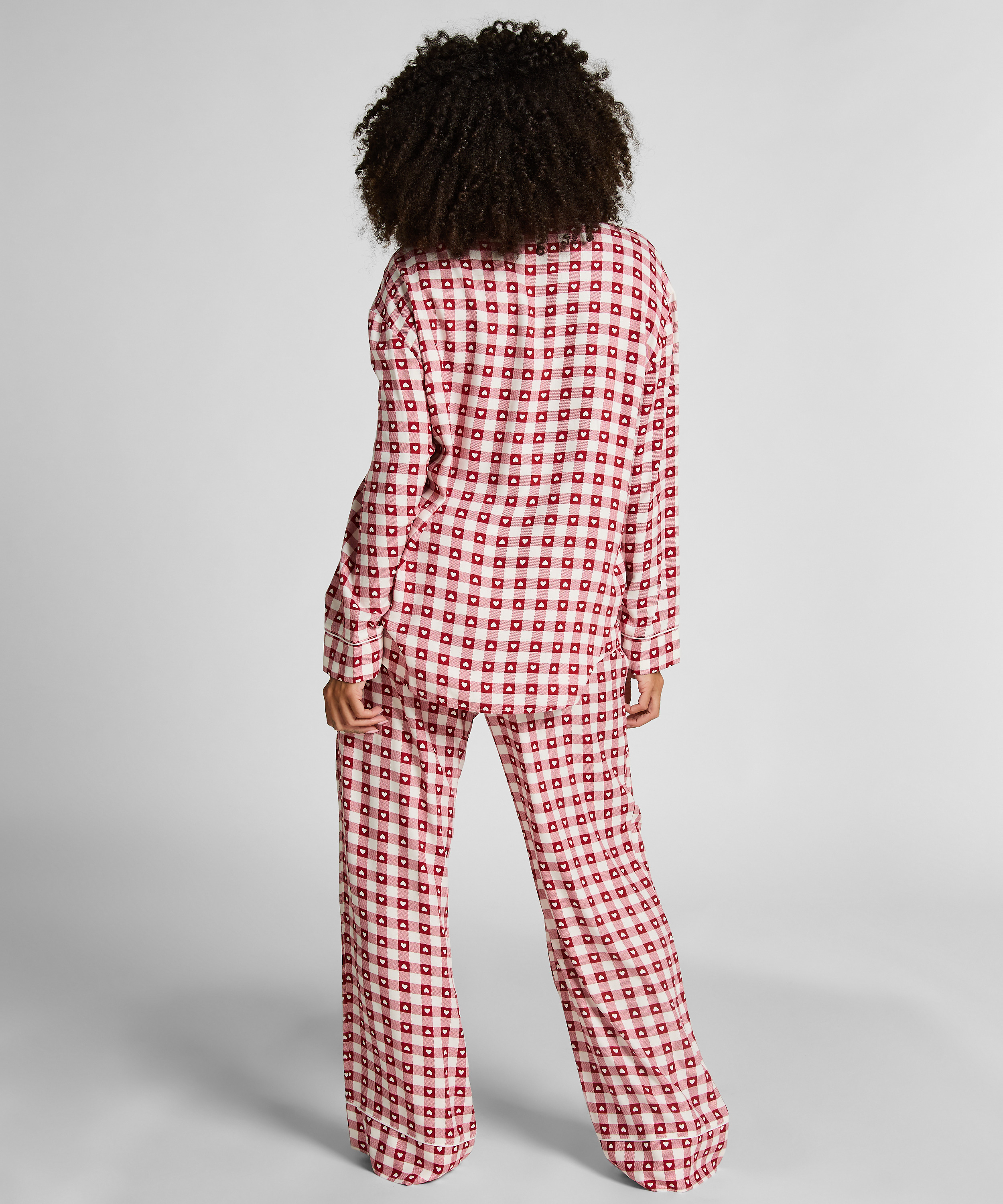 Pyjamaset Twill, Rot, main