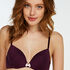 Soutien-gorge &agrave; armatures pr&eacute;form&eacute; Plunge, Violet