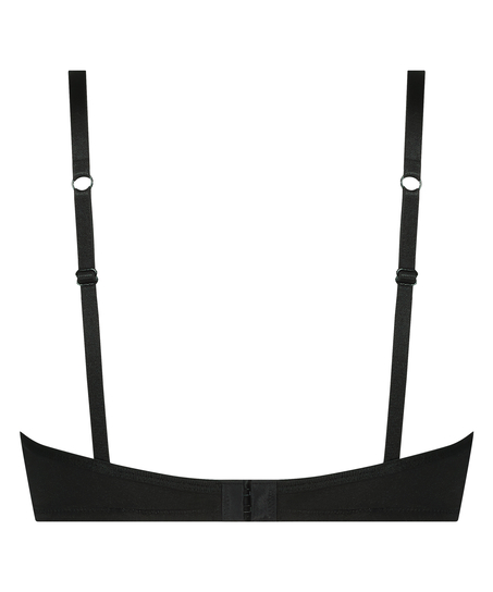 Unwattierter Bügel-BH Ruby, Schwarz