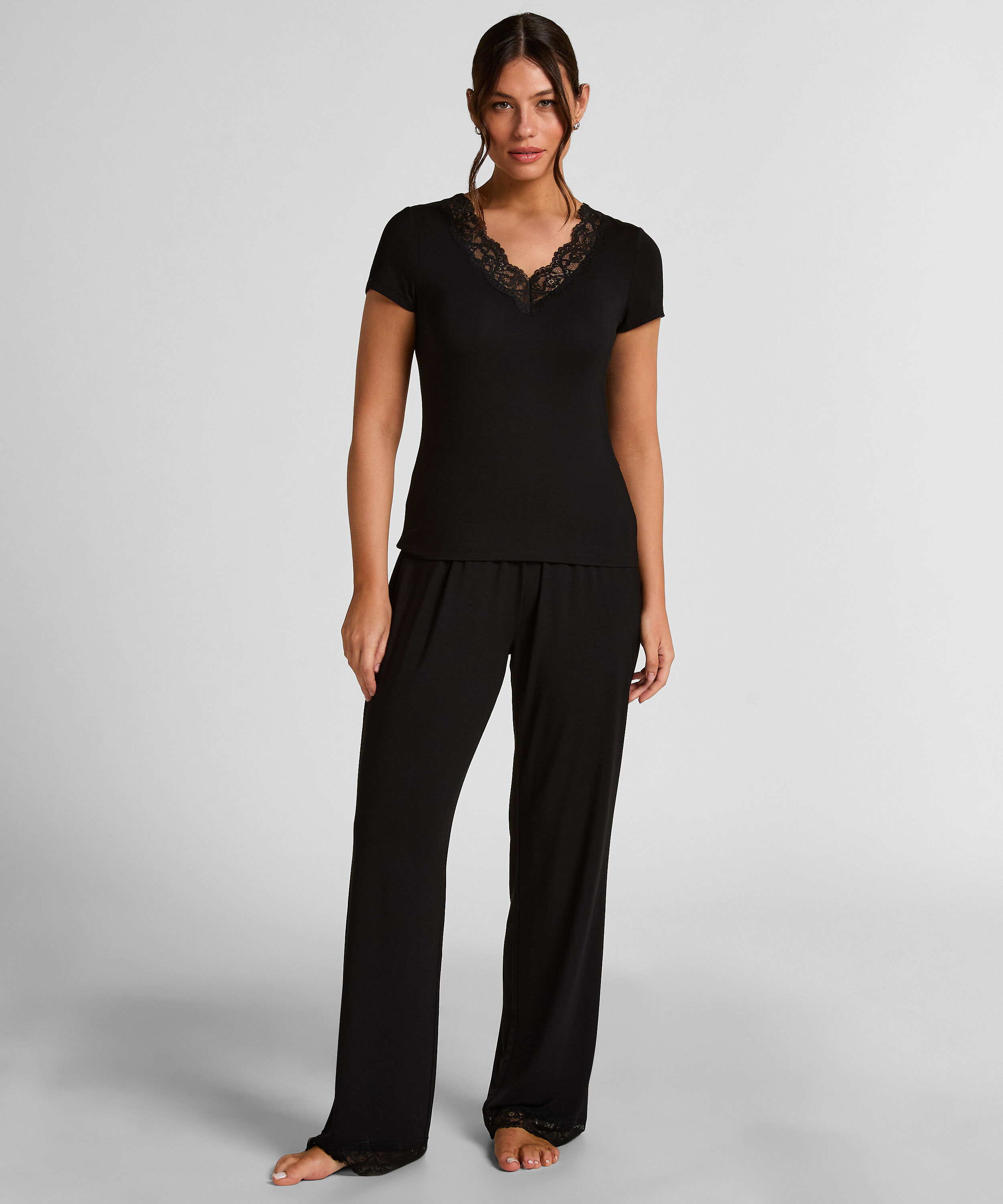 Pyjamaset Nana, Schwarz Pyjamaset Nana, Schwarz