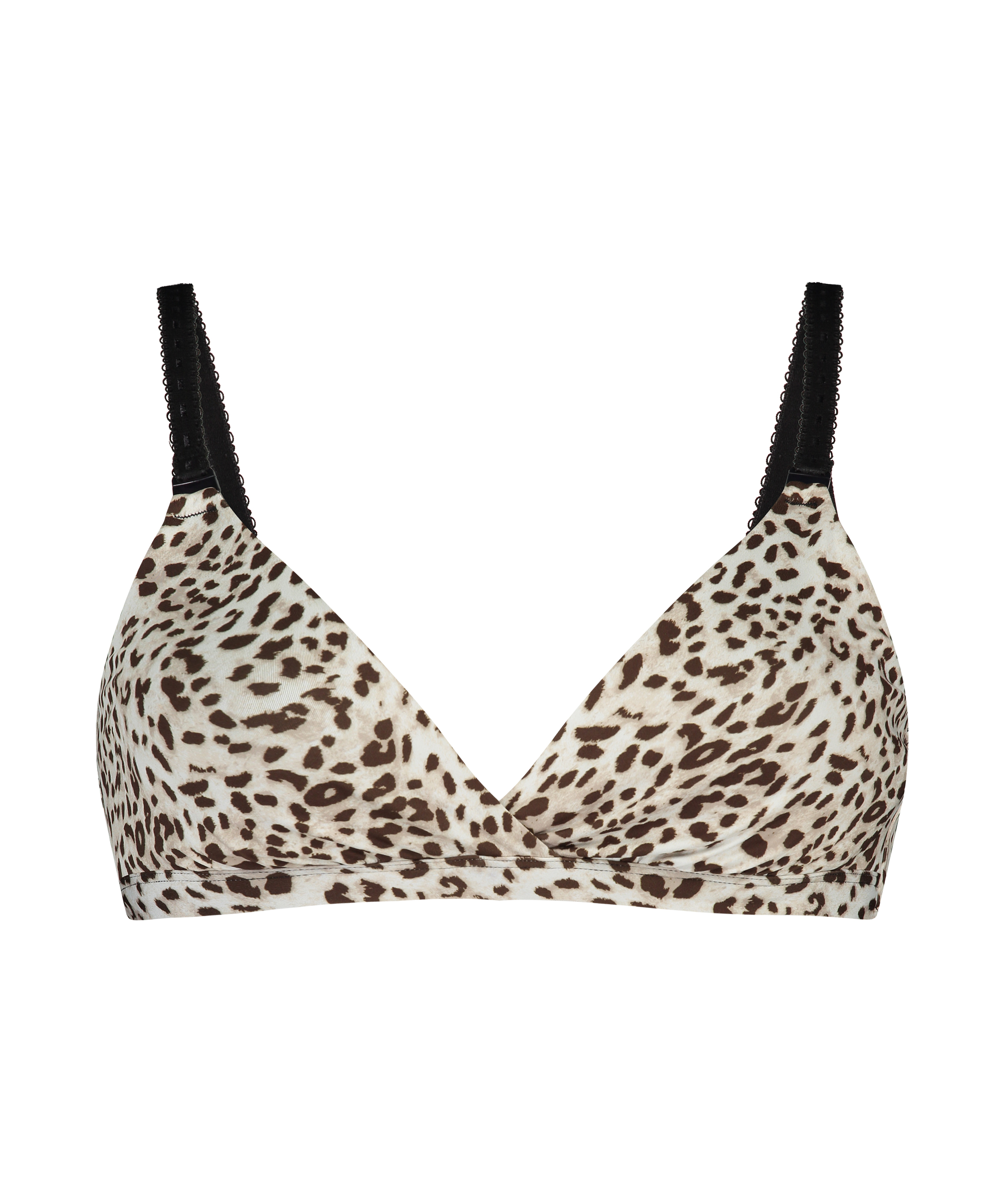 Soutien-gorge d&rsquo;allaitement non-pr&eacute;form&eacute; Liz, Blanc, main