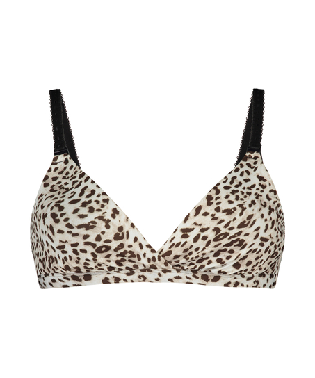 Soutien-gorge d&rsquo;allaitement non-pr&eacute;form&eacute; Liz, Blanc